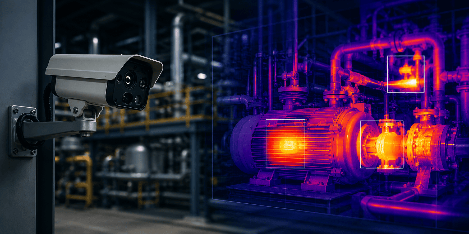Termografía industrial: usos en mantenimiento y detección de fallos